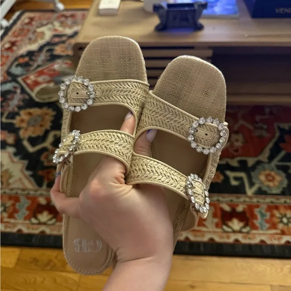 Gianni Bini basketweave platforms - Picture 6 of 6